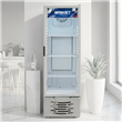 Heladera Exhibidora Vertical Briket Master M3000 293 Litros Blanca